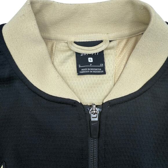Nike Dri-Fit Vanderbilt Commodores Black Gold Zip Jacket Women’s Small S - Picture 4 of 15